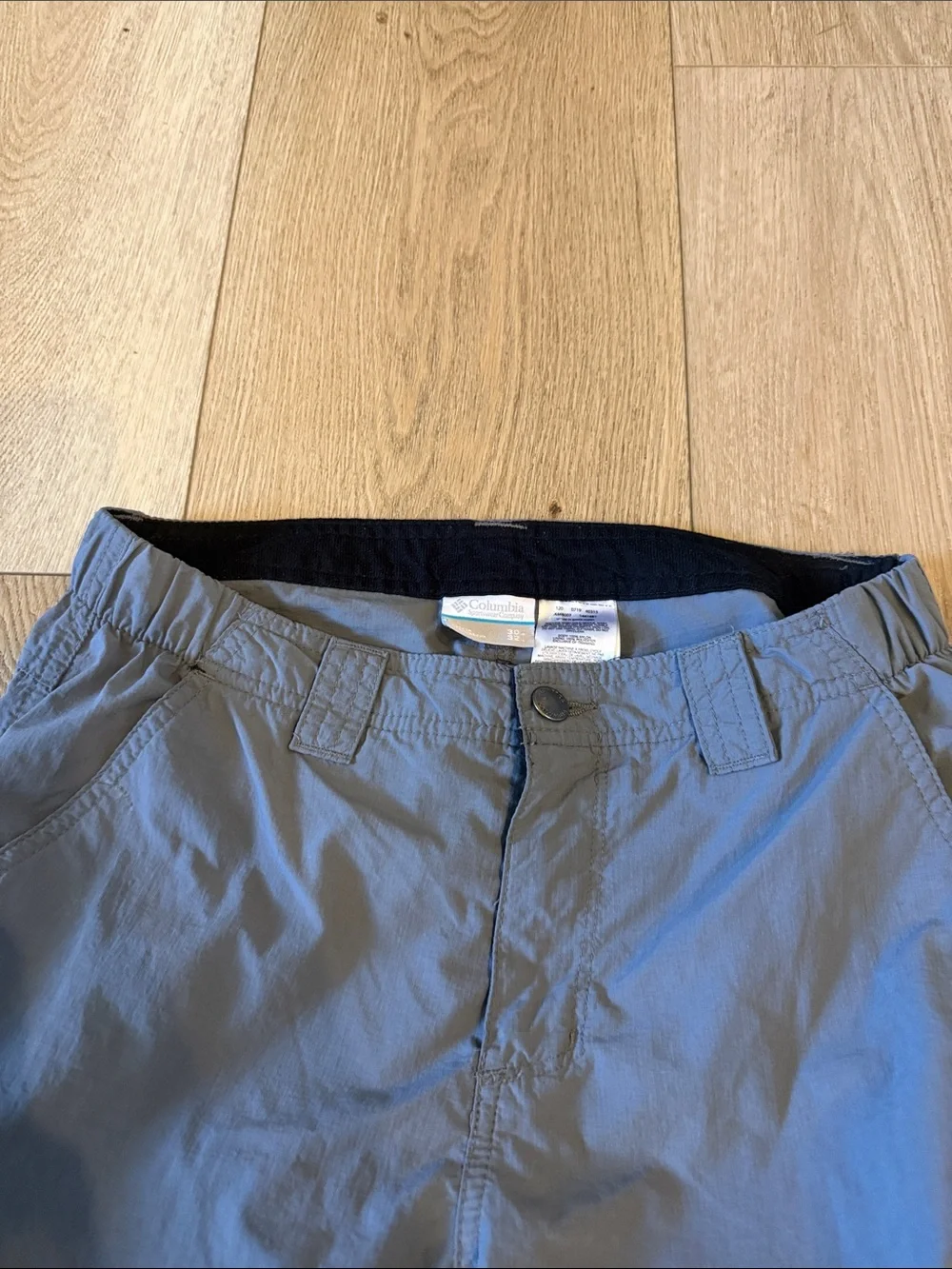 Columbia Omni-Tech Men’s Outdoor Pants 30x32 Gray Hiking outdoor Trail Utility